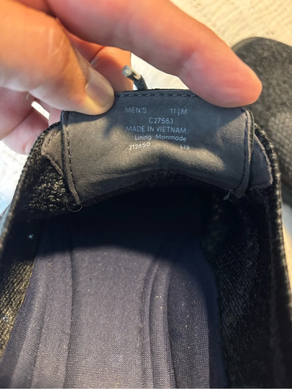 Cole Haan Men's Knit Oxfords in Charcoal and Black